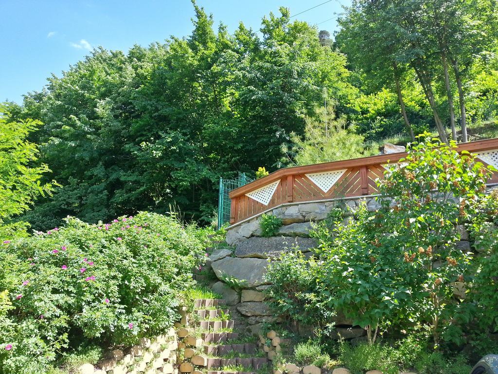 스핏즈 Gastehaus Zur Schonen Aussicht B&B 외부 사진