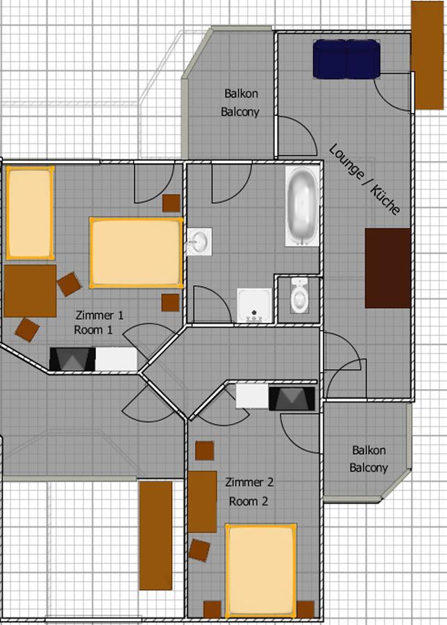 스핏즈 Gastehaus Zur Schonen Aussicht B&B 외부 사진